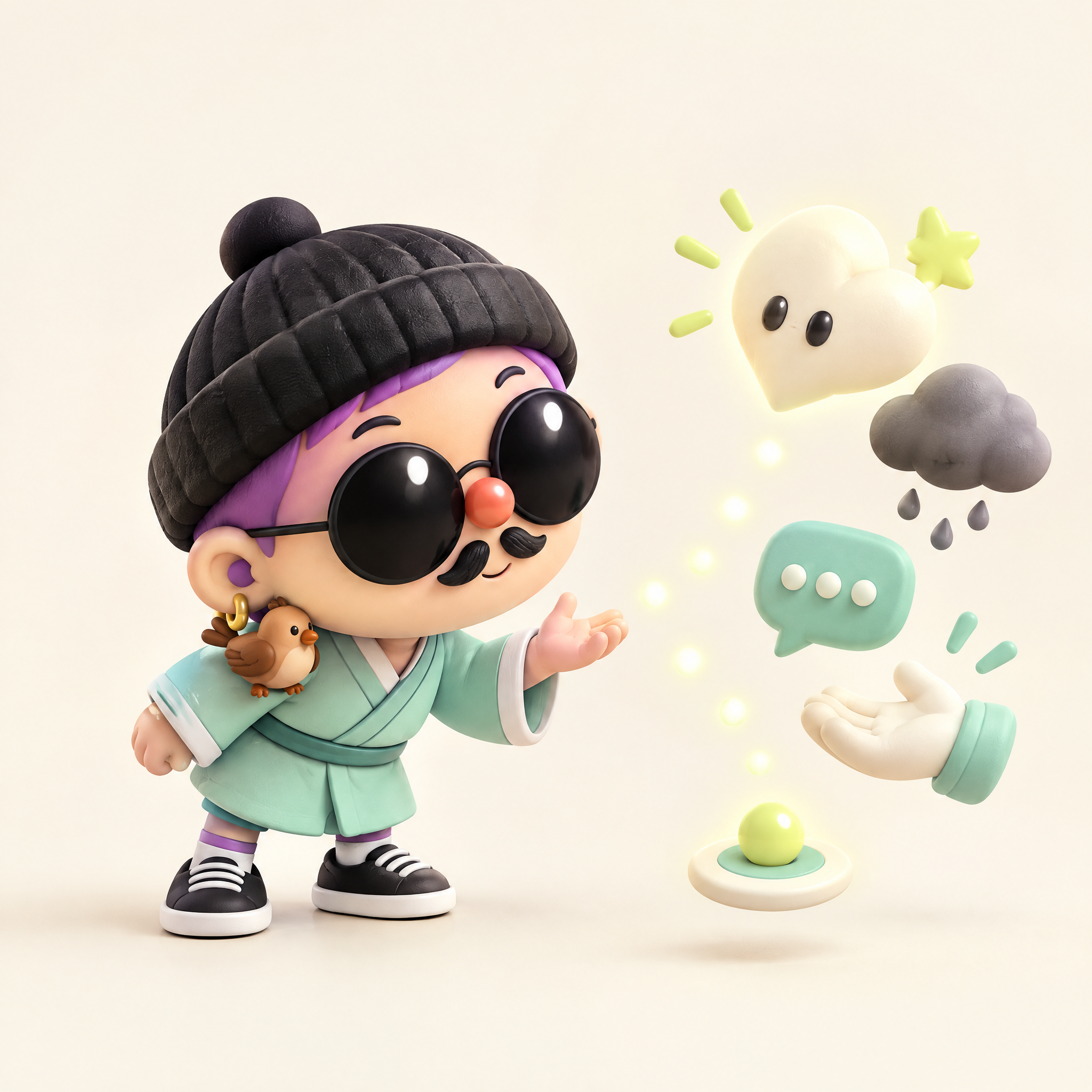 The Guanxiang character traces the relationship between you and the other side.